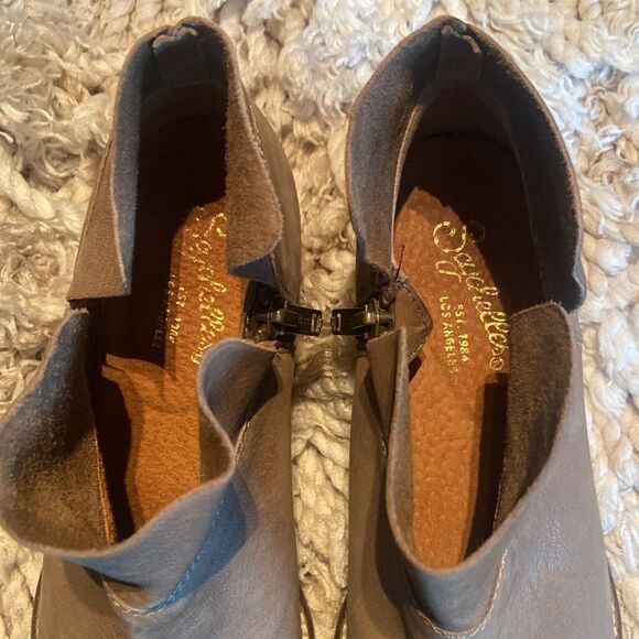 Seychelles Snare Leather Slouch Ankle Bootie Size 6.5 - Picture 7 of 8